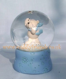 4.5cm Nici Polar Bear Snowglobe