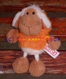 10cm Orange string sheep Keyring