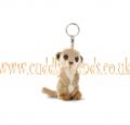 10cm Bean Bag Meerkat Keyring