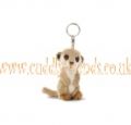 10cm Bean Bag Meerkat Keyring