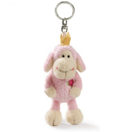 10cm Pink Princess Keyring