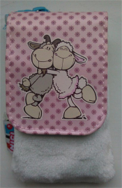 12cm White / Pink Ellsa Phone case