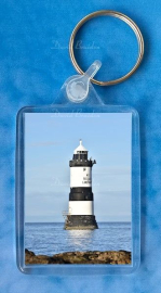 Trwyn Du Lighthouse Keyring