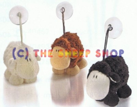 10cm Black Standing with suction cup